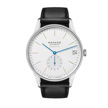 Orion neomatik 41 Datum von NOMOS Glashütte bei Juwelier Müller in Kempten und Oberstdorf