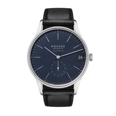 Orion neomatik 41 Datum nachtblau von NOMOS Glashütte bei Juwelier Müller in Kempten und Oberstdorf