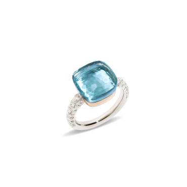 Ring Nudo mit Brillanten und Topas von Pomellato bei Juwelier Jasper in Lippstadt