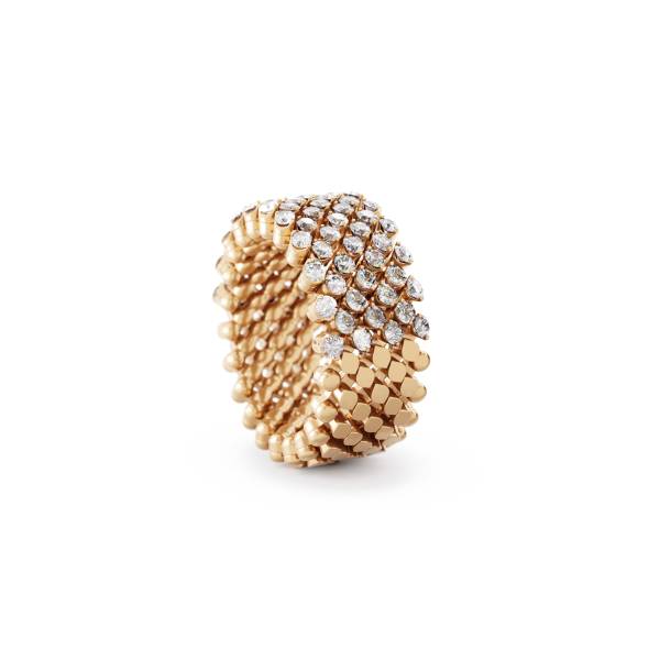 Brevetto Classic Multi Size Ring mit 7 Reihen von Serafino Consoli bei Juwelier Jasper in Lippstadt