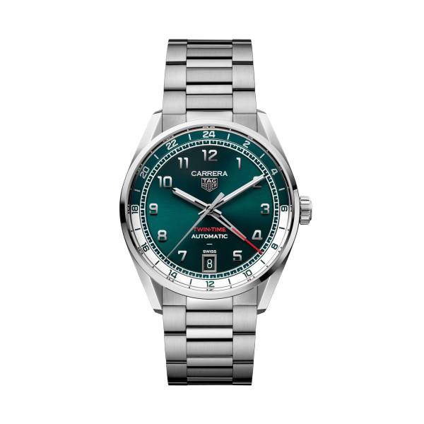 Carrera Day-Date Twin-Time von TAG Heuer bei Juwelier Müller in Kempten und Oberstdorf
