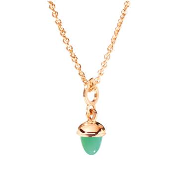 Anhänger Mini Mikado mit Chrysopras von Tamara Comolli bei Juwelier Jasper in Lippstadt