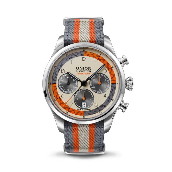 Belisar Chronograph Limitierte Edition Silvretta Classic 2025 von Union Glashütte bei Juwelier Müller in Kempten und Oberstdorf