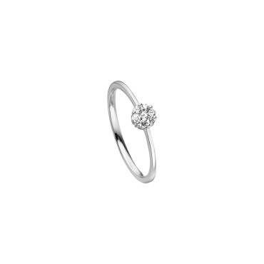 Weißgold Ring mit Brillanten von Kollektion Müller bei Juwelier Jasper in Lippstadt