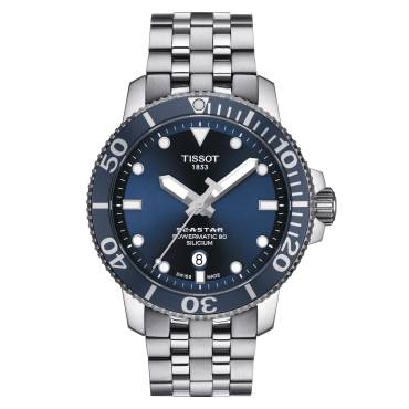 Seastar 1000 Powermatic 80 Silicium von Tissot bei Juwelier Müller in Kempten und Oberstdorf