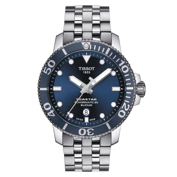 Seastar 1000 Powermatic 80 Silicium von Tissot bei Juwelier Müller in Kempten und Oberstdorf
