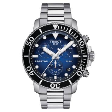 Seastar 1000 Chronograph von Tissot bei Juwelier Müller in Kempten und Oberstdorf