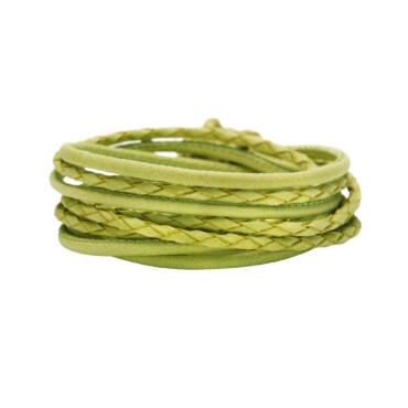 Lederband Pistazie von Capolavoro bei Juwelier Jasper in Lippstadt