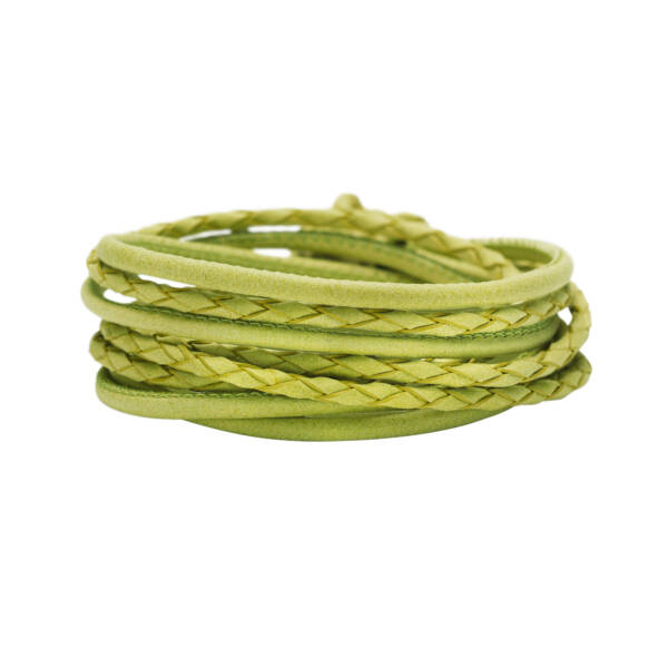 Lederband Pistazie von Capolavoro bei Juwelier Jasper in Lippstadt