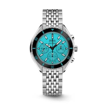 Aquamarine Chronograph von Doxa bei Juwelier Müller in Kempten und Oberstdorf
