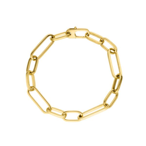 Gelbgold Armband mit großen Elementen von Elaine Firenze bei Juwelier Jasper in Lippstadt