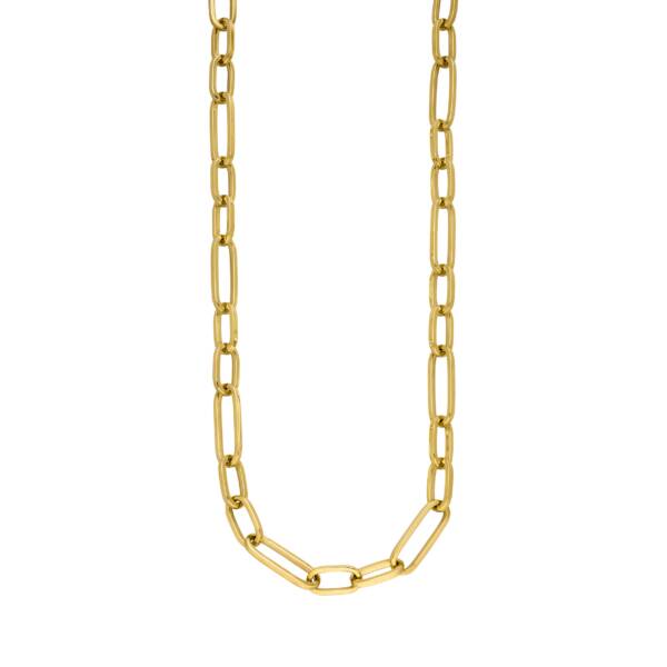 Gelbgold Collier mit großen Elementen von Elaine Firenze bei Juwelier Jasper in Lippstadt