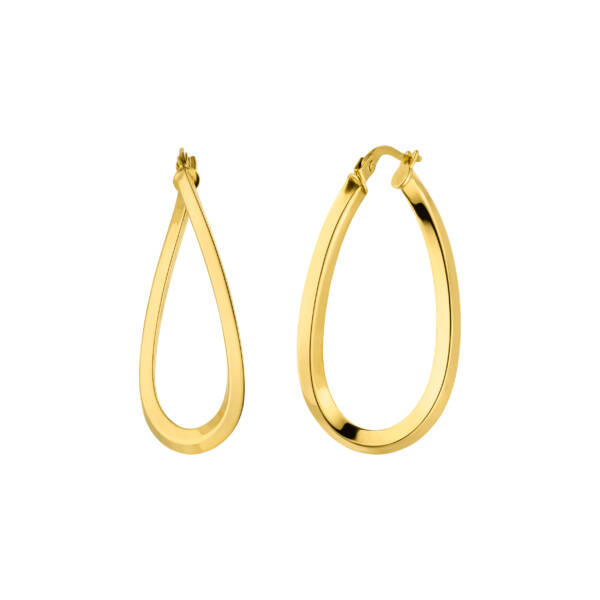 Gelbgold Creolen von Elaine Firenze bei Juwelier Jasper in Lippstadt