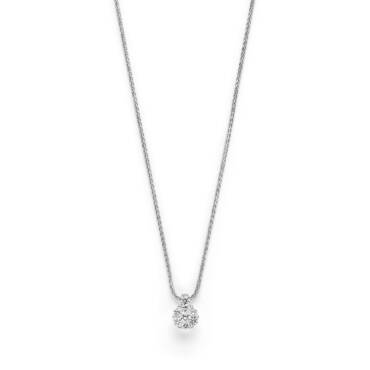 Weißgold Kette mit Diamanten von Giloy bei Juwelier Jasper in Lippstadt