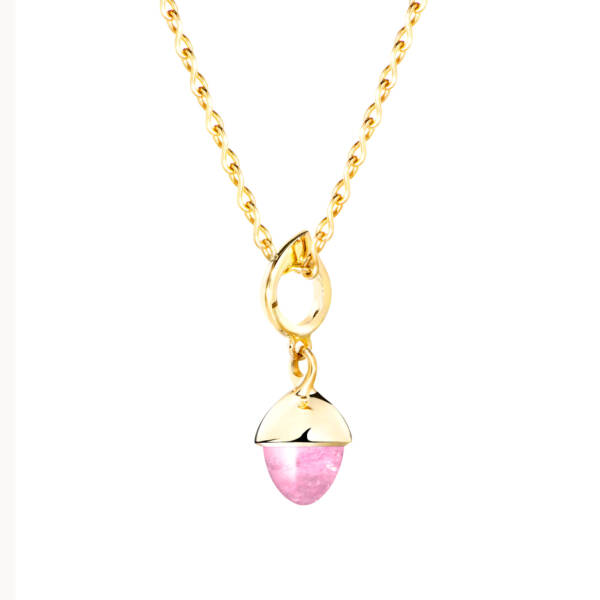 Anhänger Mikado Flamenco rosa Turmalin von Tamara Comolli bei Juwelier Jasper in Lippstadt