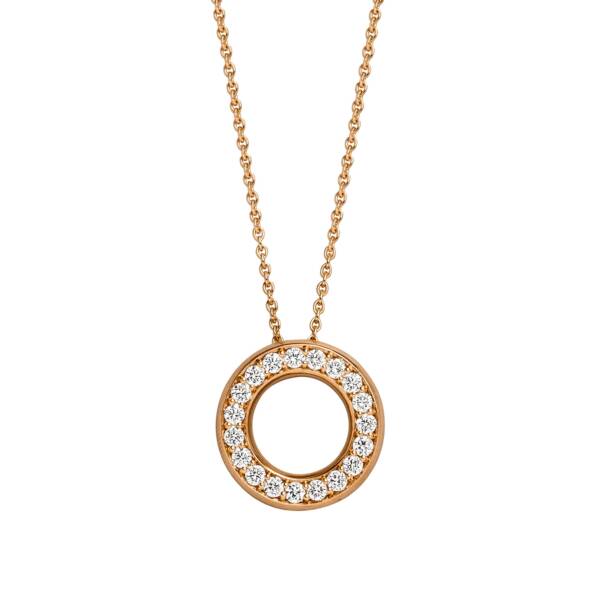 Roségold Collier mit Diamanten von Wurster bei Juwelier Jasper in Lippstadt