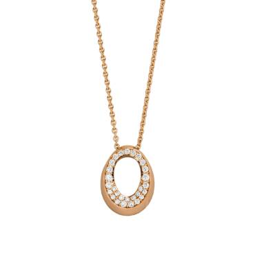 Roségold Collier mit Diamanten von Wurster bei Juwelier Jasper in Lippstadt
