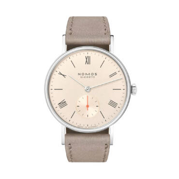 Ludwig 33 champagner von NOMOS Glashütte bei Juwelier Müller in Kempten und Oberstdorf