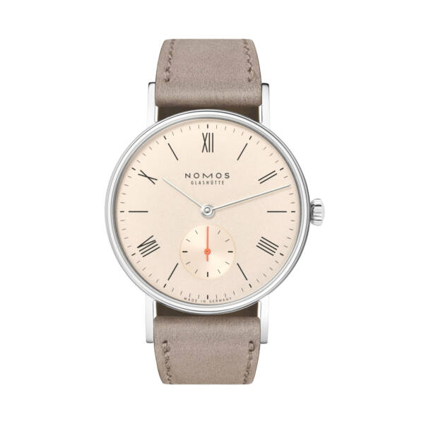 Ludwig 33 champagner von NOMOS Glashütte bei Juwelier Müller in Kempten und Oberstdorf