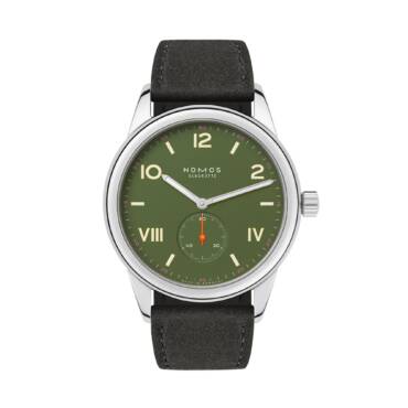 Club Campus 38 All Olive von NOMOS Glashütte bei Juwelier Müller in Kempten und Oberstdorf