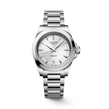Conquest von Longines bei Juwelier Müller in Kempten und Oberstdorf