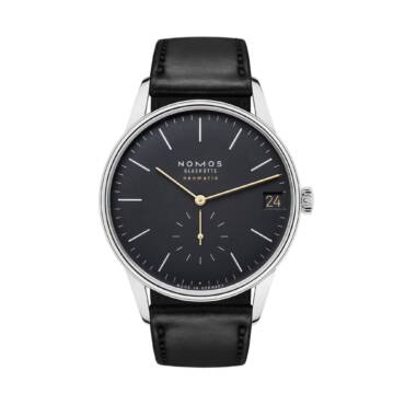 Orion neomatik 41 Datum new black von NOMOS Glashütte bei Juwelier Müller in Kempten und Oberstdorf