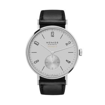 Tangente neomatik 39 Platingrau von NOMOS Glashütte bei Juwelier Müller in Kempten und Oberstdorf