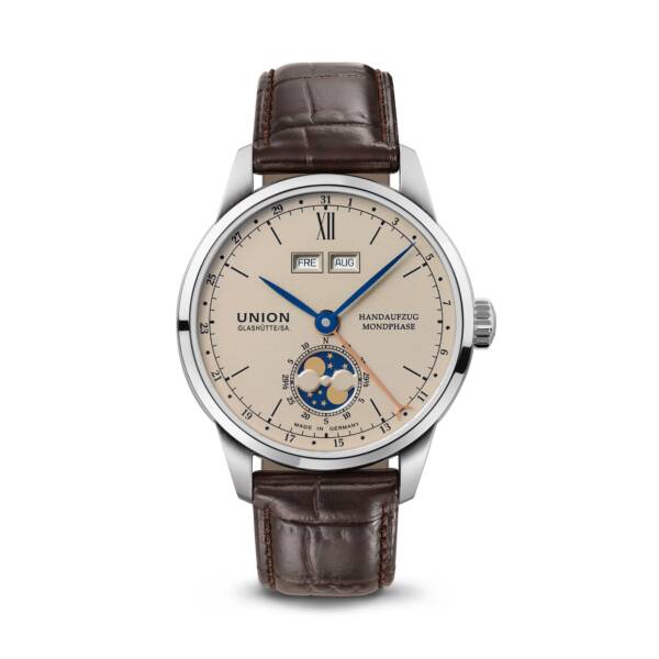 1893 Johannes Dürrstein Edition "Doppelmondphase" von Union Glashütte bei Juwelier Müller in Kempten und Oberstdorf