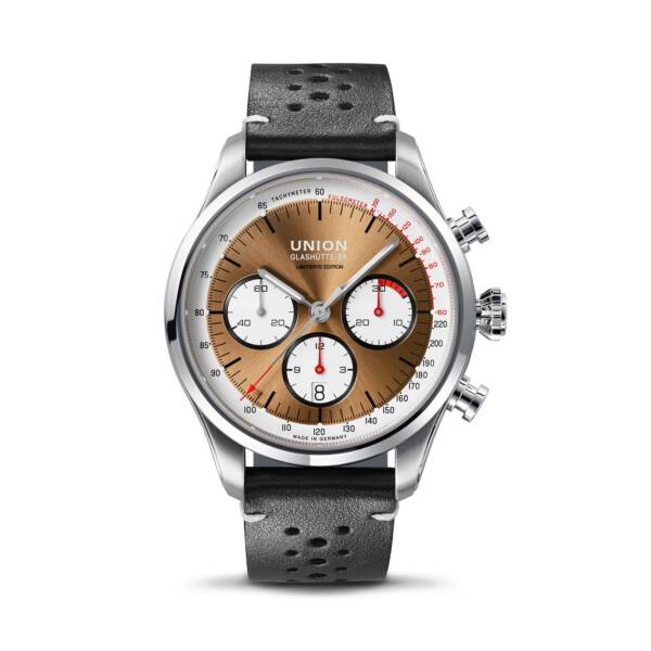 Belisar Chronograph Limitierte Edition Silvretta Classic von Union Glashütte bei Juwelier Müller in Kempten und Oberstdorf