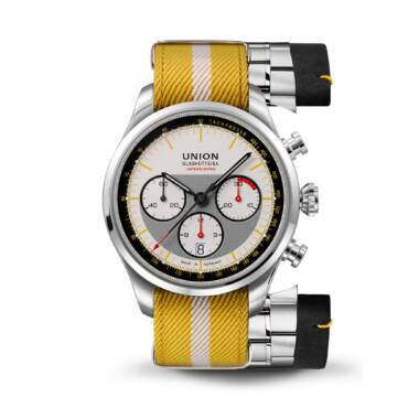 Belisar Chronograph Limitierte Edition Silvretta Classic von Union Glashütte bei Juwelier Müller in Kempten und Oberstdorf
