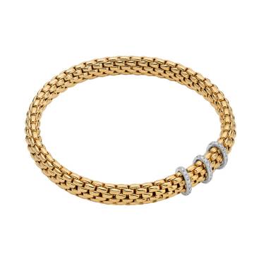 Flex'it Armband Vendôme mit Diamanten - Größe L von FOPE bei Juwelier Müller in Kempten