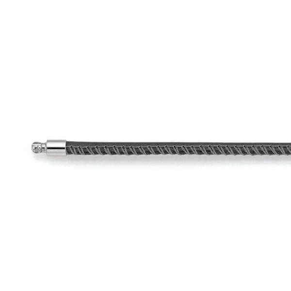 Ledercollier genäht 3mm von Jörg Heinz bei Juwelier Müller in Kempten