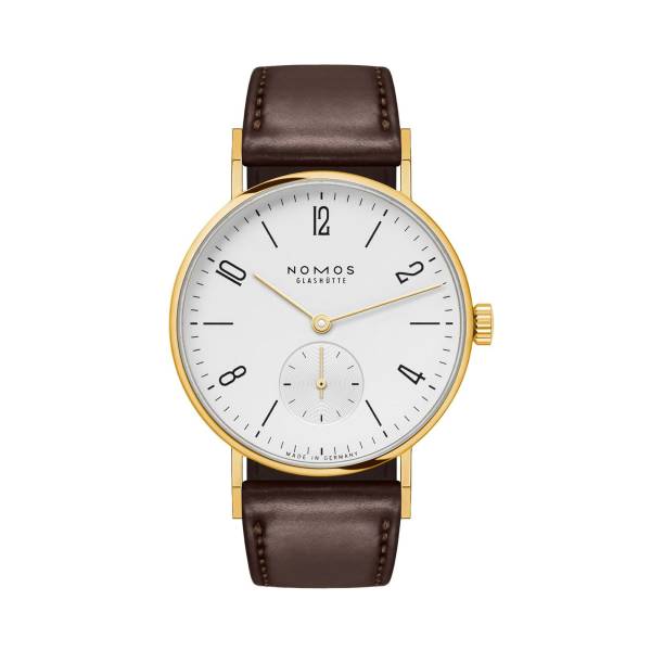 Tangente Gold 33 Doré von NOMOS Glashütte bei Juwelier Müller in Kempten und Oberstdorf