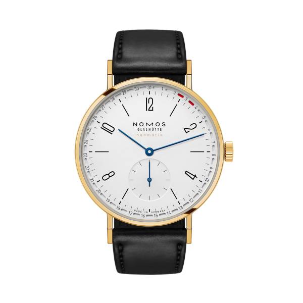 Tangente Gold Neomatik 38 Update von NOMOS Glashütte bei Juwelier Müller in Kempten und Oberstdorf