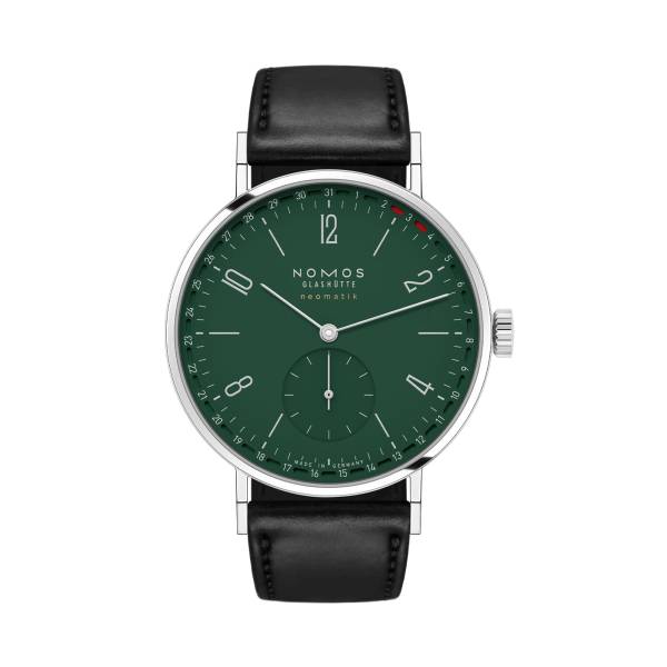 Tangente Neomatik 38 Update Waldgrün - Saphirglasboden von NOMOS Glashütte bei Juwelier Müller in Kempten und Oberstdorf